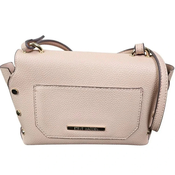 Steve Madden Blush Pink Pebble Leather‎ Shoulder Bag Purse - Picture 4 of 8